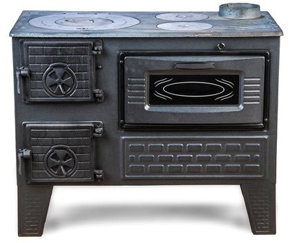 Отопительно-варочная печь МастерПечь ПВ-04 с духовым шкафом, 7,5 кВт в Пензе