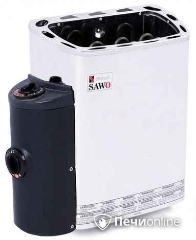 Электрокаменка для сауны Sawo Mini MN-30NB-Z со встроенным пультом управления в Пензе