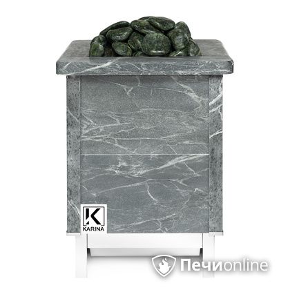 Электрическая печь Karina Quadro 9 кВт mini Талькохлорит в Пензе