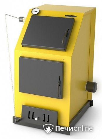 Твердотопливный котел TMF Оптимус Электро 25кВт АРТ ТЭН 6кВт желтый в Пензе