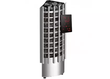 Электрокаменка для сауны Harvia Glow Corner TRC70XE c цифровой панелью управления в Пензе